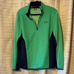 Under Armour Men's Performance Jacket in Green and Black